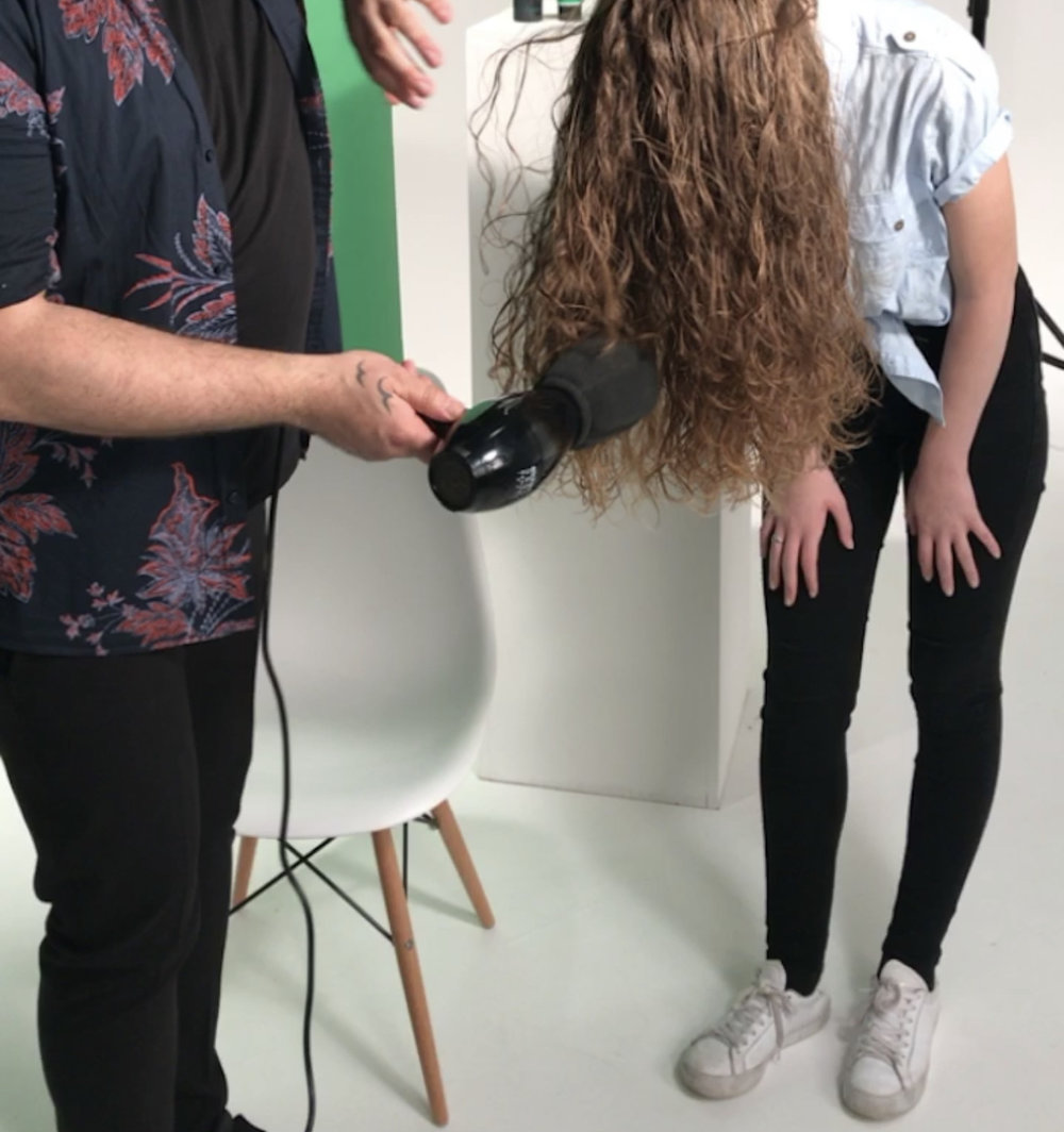 Resultado de imagen de HEAD DOWN DRYING  YOUR HAIR